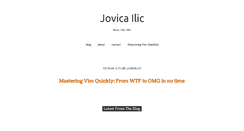 Desktop Screenshot of jovicailic.org